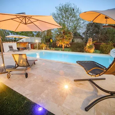 Villa De Moderne A Cote De Bergerac Prigonrieux